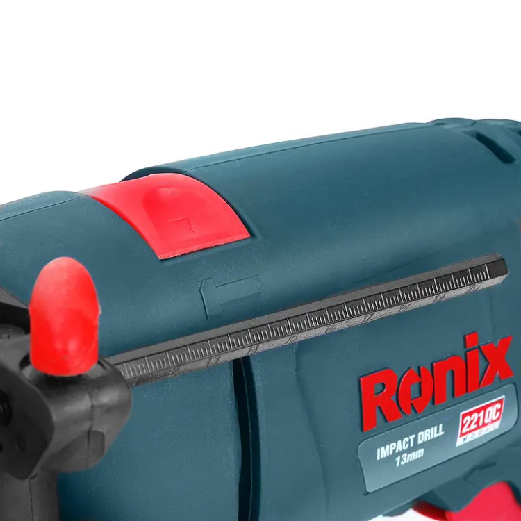 دریل برقی چکشی 13 میلیمتری آچاری 810 وات رونیکس مدل 2210C