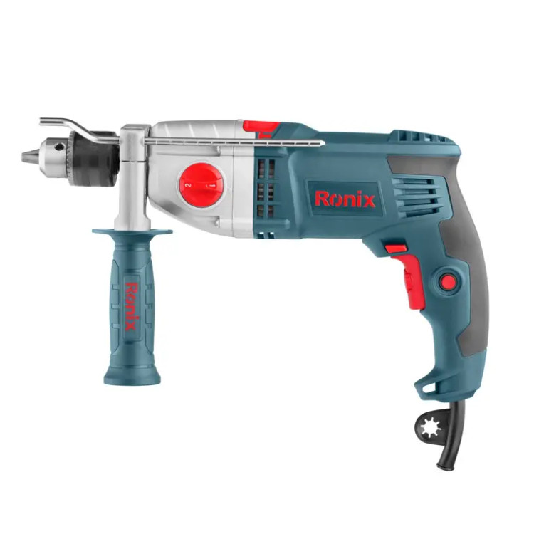 دریل برقی گیربکسی 13 میلیمتری آچاری 1050 وات 3200 دور رونیکس مدل 2221