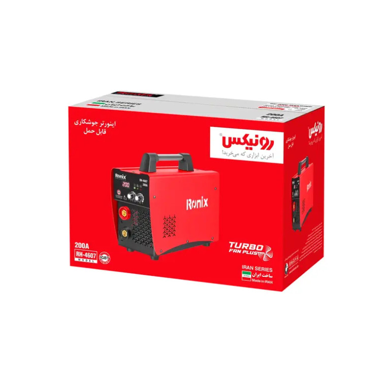اینورتر جوشکاری 200 آمپر رونیکس مدل RH-4607